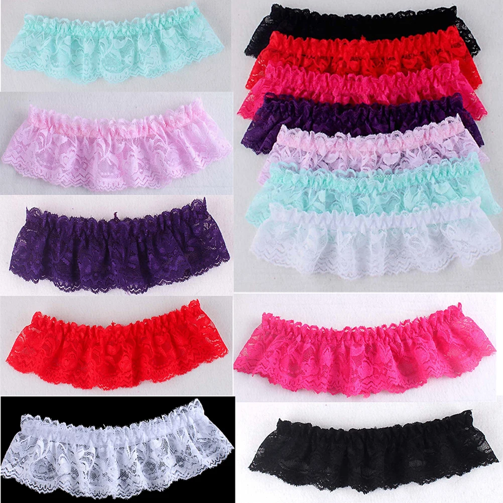 Hot Sale Sexy Women Girls Lace Floral Bridal Lingerie Bowknot Wedding Party Cosplay Leg Garter Belt Suspender