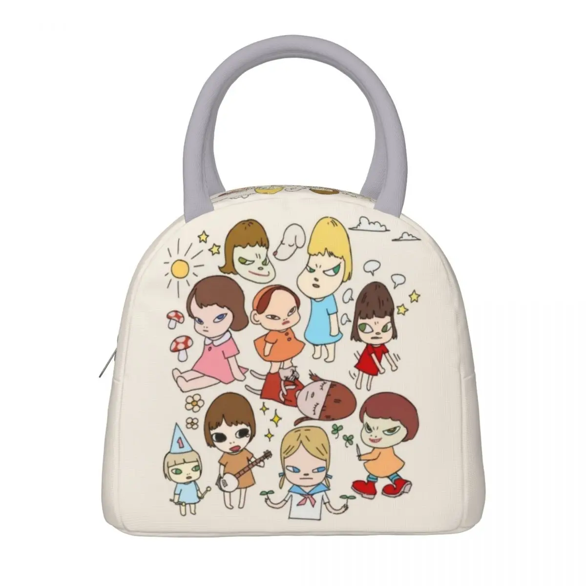 Insulated Lunch Bags Yoshimoto Nara Accessories Lunch Container Thermal Cooler Bento Box For Travel