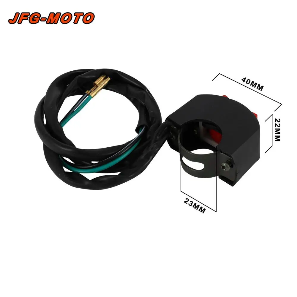헤드라이트 혼 킬 스위치 회로 차단기 오토바이 액세서리 49 50 70 80 90 110 125 150cc 더트 핏 바이크 ATV용