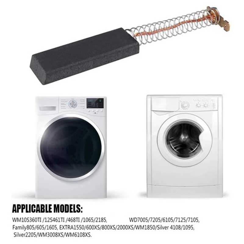 16Pcs Washing Machine Carbon Brushes 154740 Carbon Brushes Motor for Bosch Siemens Washing Machine HOT