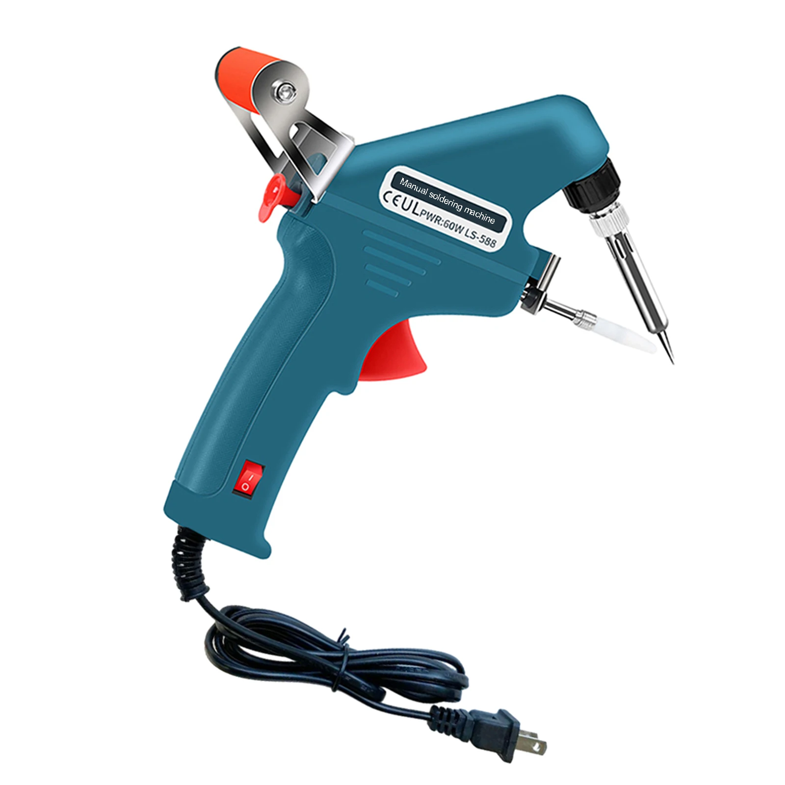 

60W Manual Soldering Machine Soldering Iron Handheld Automatic Soldering Machine Welding Machine Solder Gun Tool Set