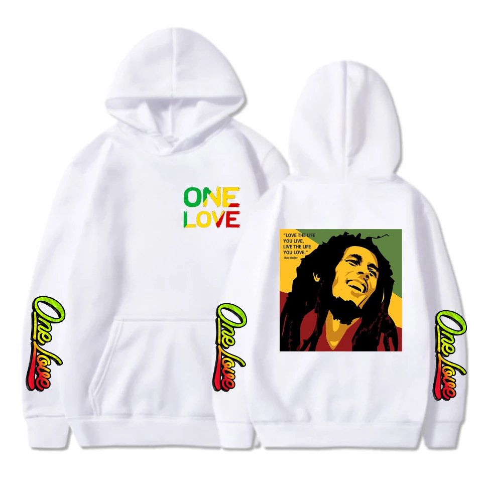 

Bob Marley Men Hoodie Fashion Coat Boy Hoodie Kid Hip Hop Women Sweats Legend Reggae One Love Hoody Gothic Men's Clothing