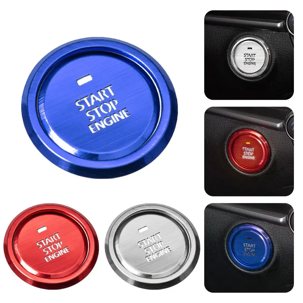 Ignition Engine Start Push Button Cover Sticker Trim For Mazda 3  For Axela CX-30