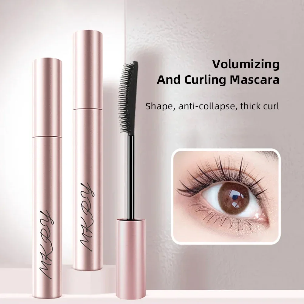 Black Waterproof Mascara For Lengthening And Volume Lashes_voghion.com