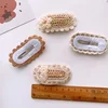 5pcs/set Children Girl Hair Clip European Style Sweet Princess Knit Plush Hair Pin for Kid Girl Kawaii Headwear Hair Accessories 4