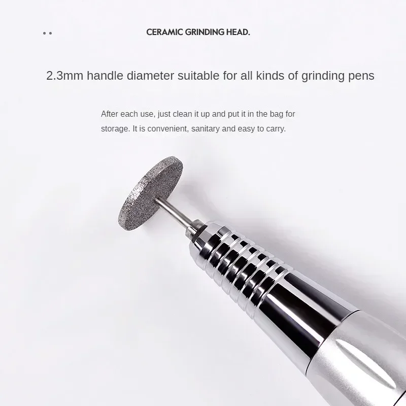 Nail Diamond Metal Drill Bits Disc Bit for Dead Skin Callus Electric Foot File Callus Remover Shaft for Nail Salon Grinding Head nail drill bit electric nail drill bit manicure drill bit