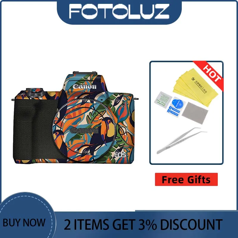 Per Canon R R3 R5 M50 Camera Body Skin Sticker Anti-Scratch Skin Wrap Film Camera Pellicola Protettiva Per Il Corpo M50 Decorazione