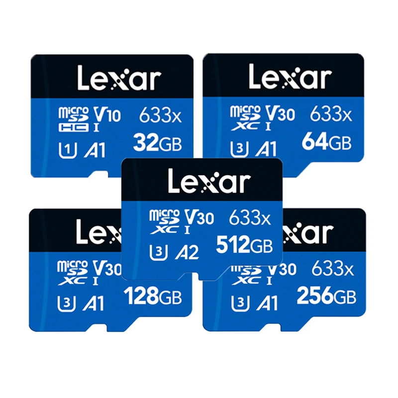 LexarMicroSDCardNewOriginal128GB32GB64GB256GB512GBMemory