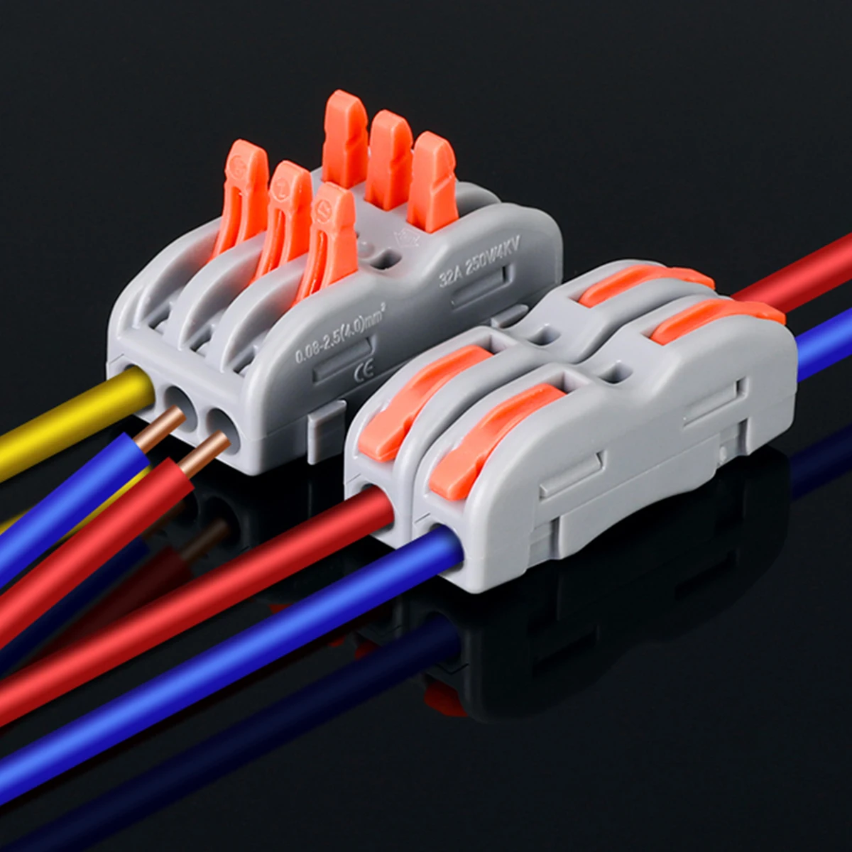 Wire Connector 2 Pin Splicing Terminal Blocks Led Strip Lighting