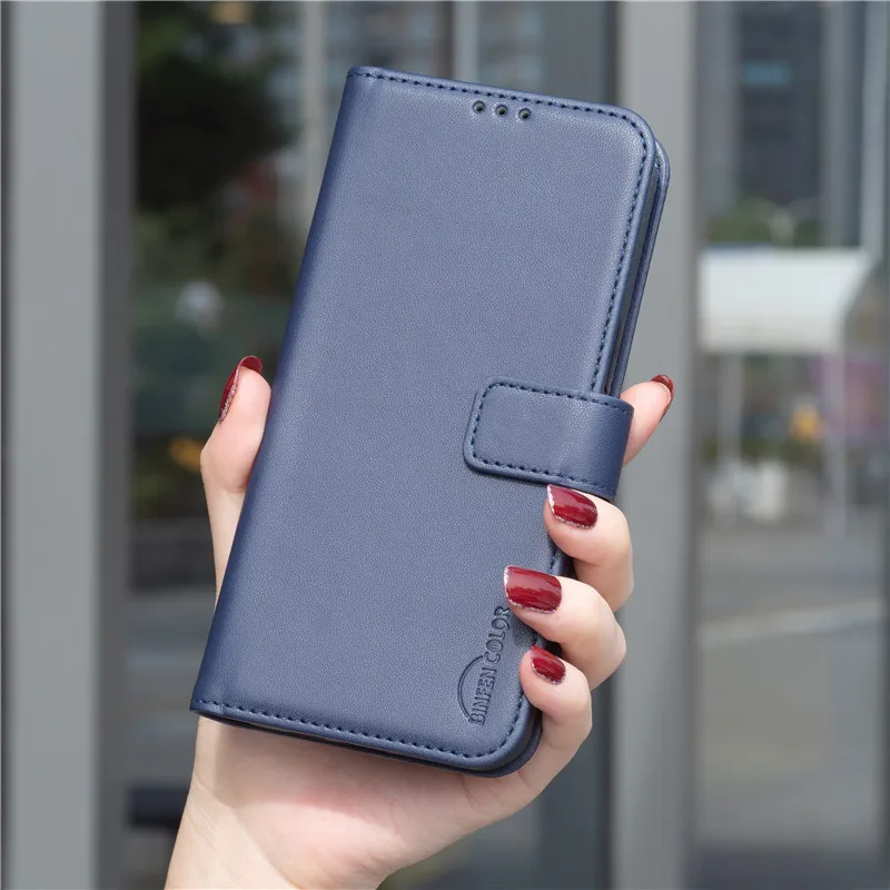 Magnetic Leather Wallet Flip Cover Case
