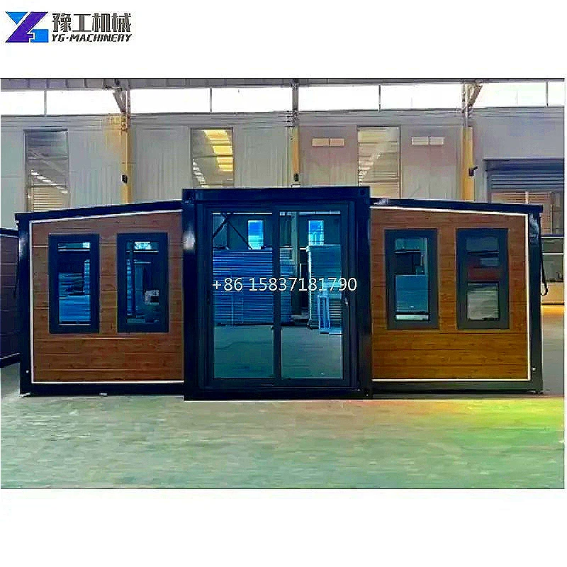 บ้านคอนเทนเนอร์สำเร็จรูป ห้องสวน บ้านคอนเทนเนอร์แบบพับได้ บ้านคอนเทนเนอร์แบบขยายได้ บ้านขนาดเล็ก 20 ฟุต 40 ฟุต สำหรับประเทศโปแลนด์