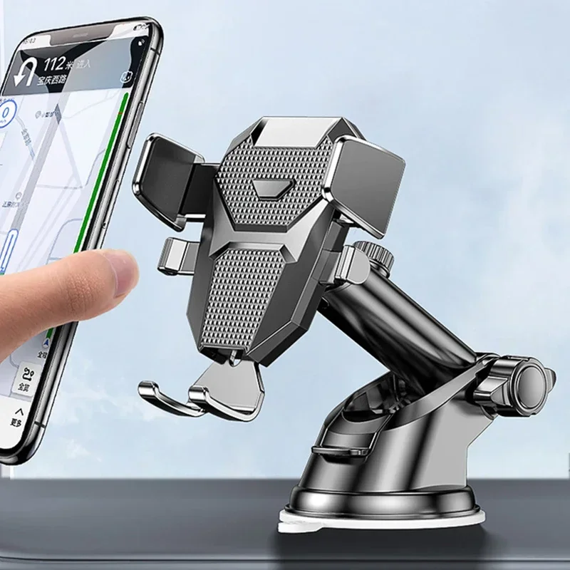 Car Sucker Phone Holder for iPhone 13 12 Xiaomi Huawei Samsung phone holder mobile phone holder car suction cup bracket