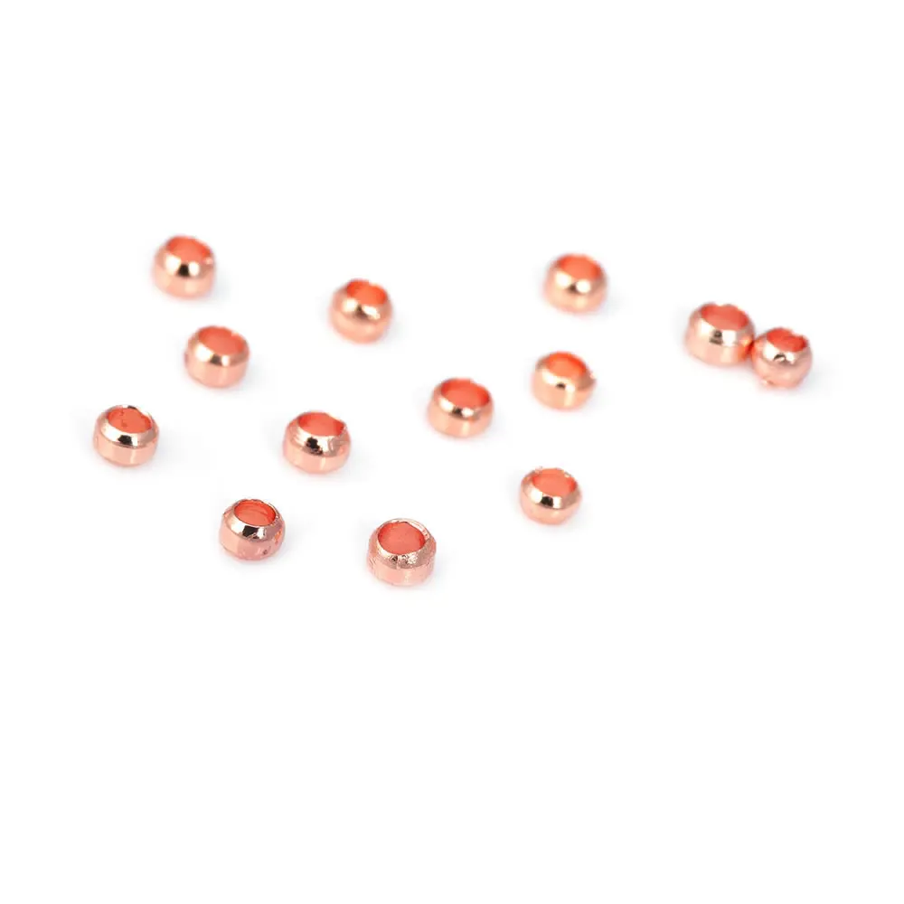 Elegant 18K Gold-Tone Brass Beads