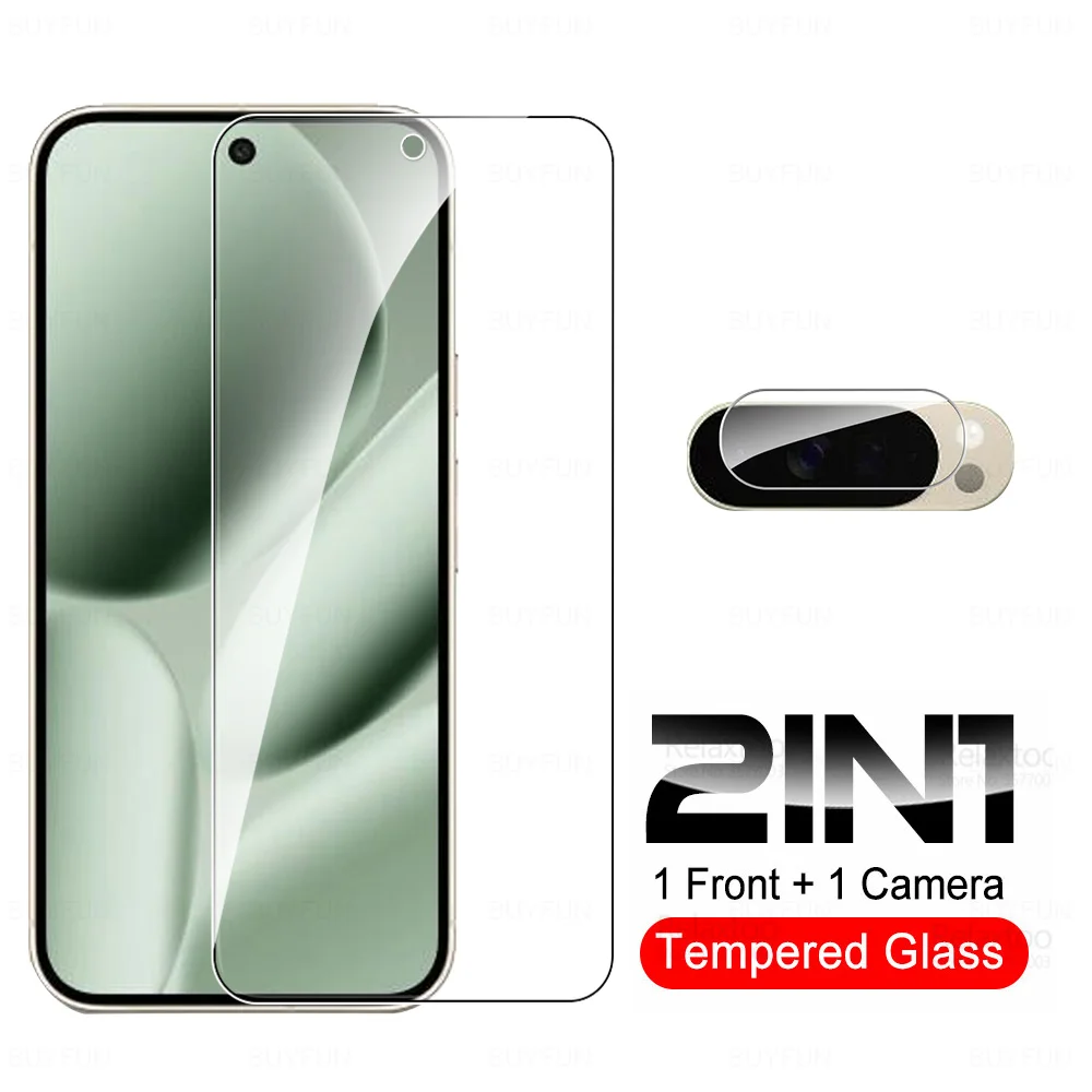 Premium HD Tempered Glass Screen Protector & Camera Film - 8-in-1 Set