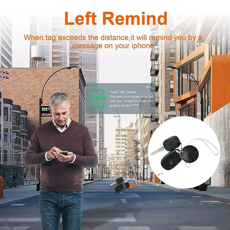 For Apple Find My Mini Bluetooth GPS Tracker Pet Dog Kid Bag Wallet Car Locator Smart Tag Anti Lose Reminder Device Key Finder