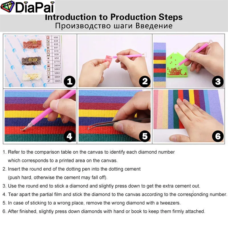 DIAPAI Fairy Dust AB 5D Diamond 