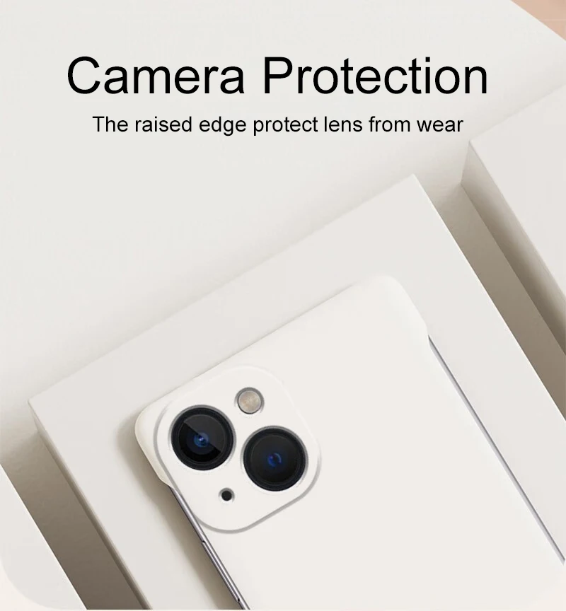 Cady Color Frameless PC Hard Case For Xiaomi Mi 14 13 13T 12 12X 12S 11 11T 11i 11X Pro Lite Ultra Back Cover_voghion.com