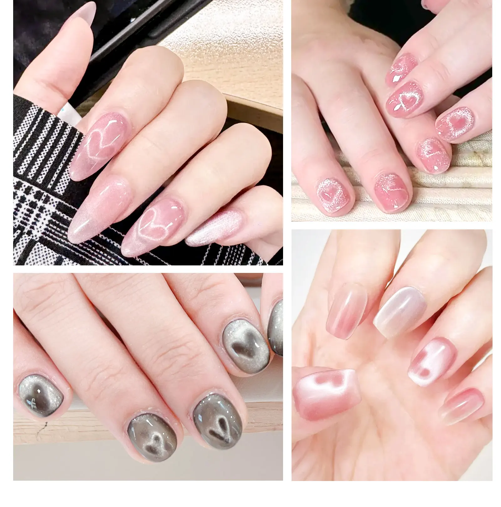 Sada nástrojů pro magnetický nehtový design včetně tyčinky ve tvaru Y