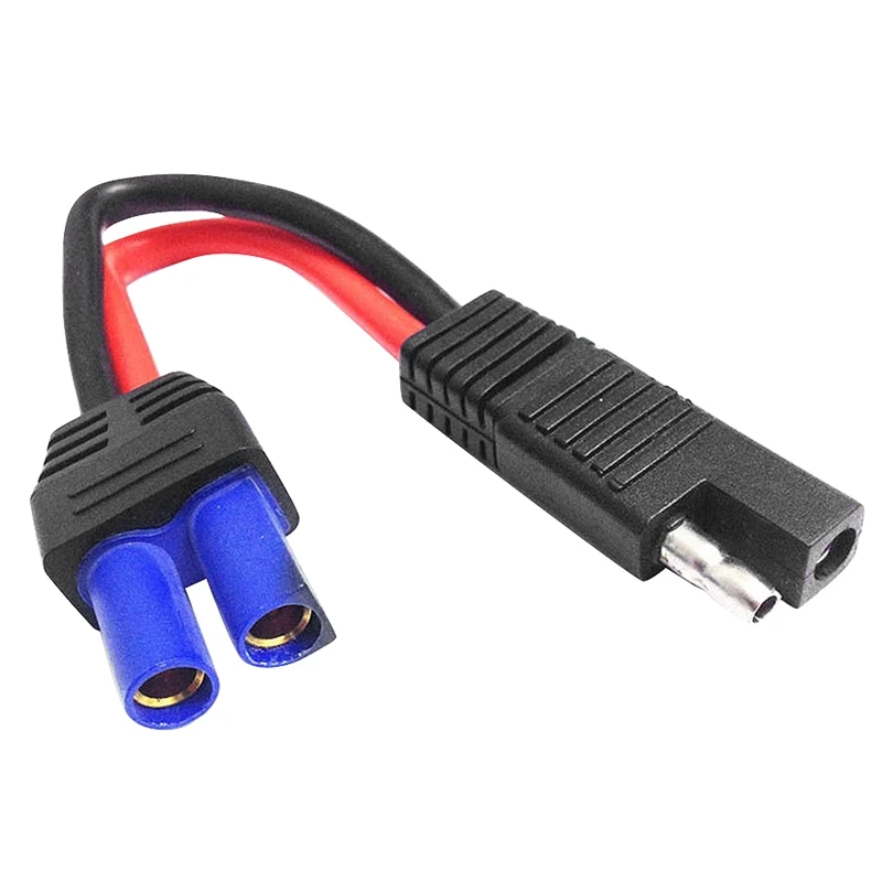 

Adapter Cable SAE Plug Wire To EC5 Female Power Cord Battery Solar Cable With Black