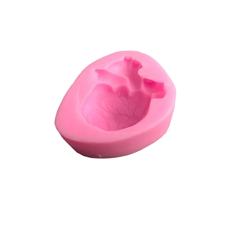 Silicone Mold 3D Human Heart for Fondant etc
