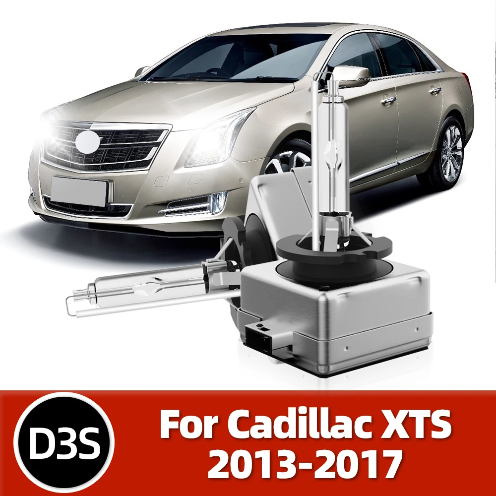 

LSlight 1Pair 35W 6000K HID Lamp 12V Replacement D3S Hid Xenon For Cadillac XTS 2013 2014 2015 2016 2017 Headlamp Replace Luces