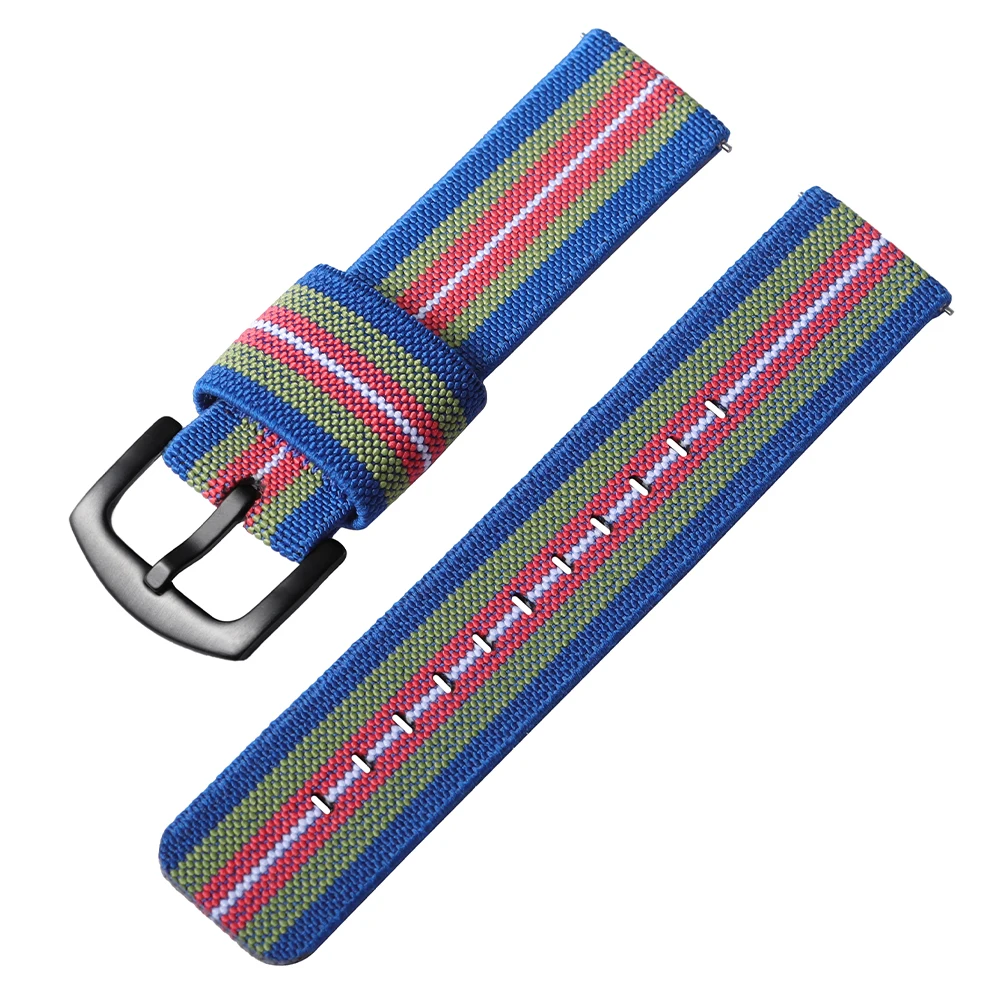 Nylon Braided Sport Watch Strap with Quick Release