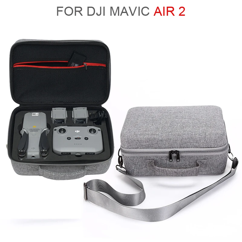 Drone Accessories Drone Storage Bag Drone Storage Case Storage Bag For DJI Mavic Air 2 Portable Shoulder Bag Carring Travel Case