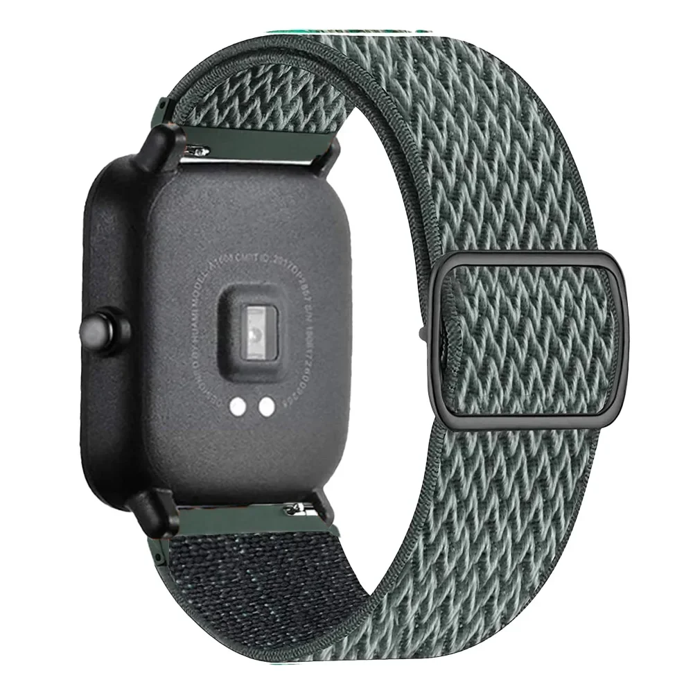Elastic Nylon Braided Sports Watch Band Loop, Unisex,