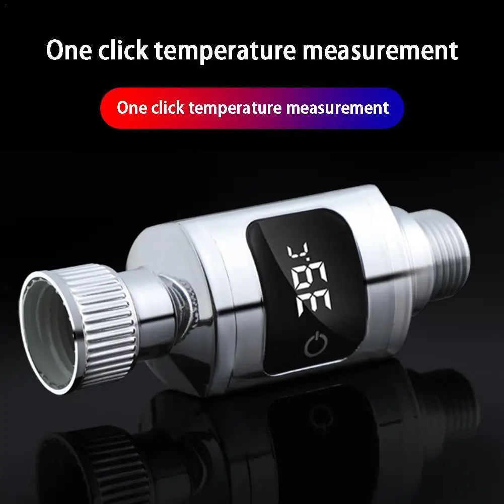 Bathroom Tub Shower Faucets Water Thermometer Electricity LED Display ABS Bathtub Water Temperature Monitor For Home Shower New