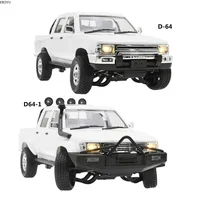 EBPYU WPL D64 D64-1 RC Truck 1/16 Proportional Control 2.4G 4WD RC Car Pickup Truck Crawler Vehicle Models Gift Toys for Kids 2