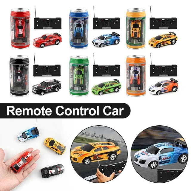 Silly Automini Rc Car With Roadblocks - 4-channel Remote Control Racing  Toy For Kids