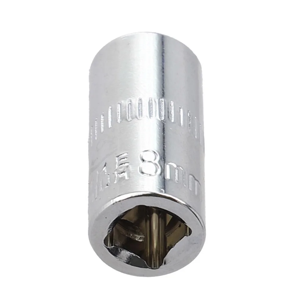 1 stücke 1 4 Kopf Innensechskant Metrische Schlüssel Hülse 4 4,5 5 5,5 6 7 8 9 10 11 12 13 14mm Für Ratsche Drehmomentschlüssel Hand Werkzeug – Detail 12