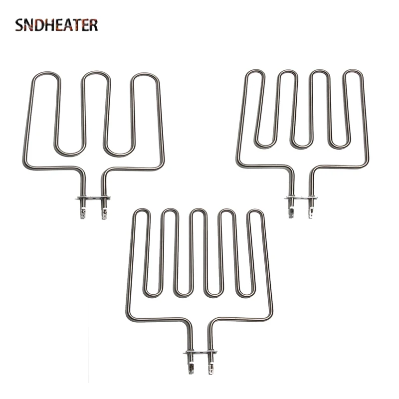 SNDHEATER Electric Sauna Heating Element 3U 4U 5U Air Dry Oven Heater 110v 220v 380v 1500w 2000w 3000w Stove Grill Spare Part