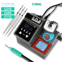 SUGON-A9 Soldering Station Compatible Original Soldering Iron Tip 210/245/115 Handle Lead-free Electronic Welding Rework Station 1