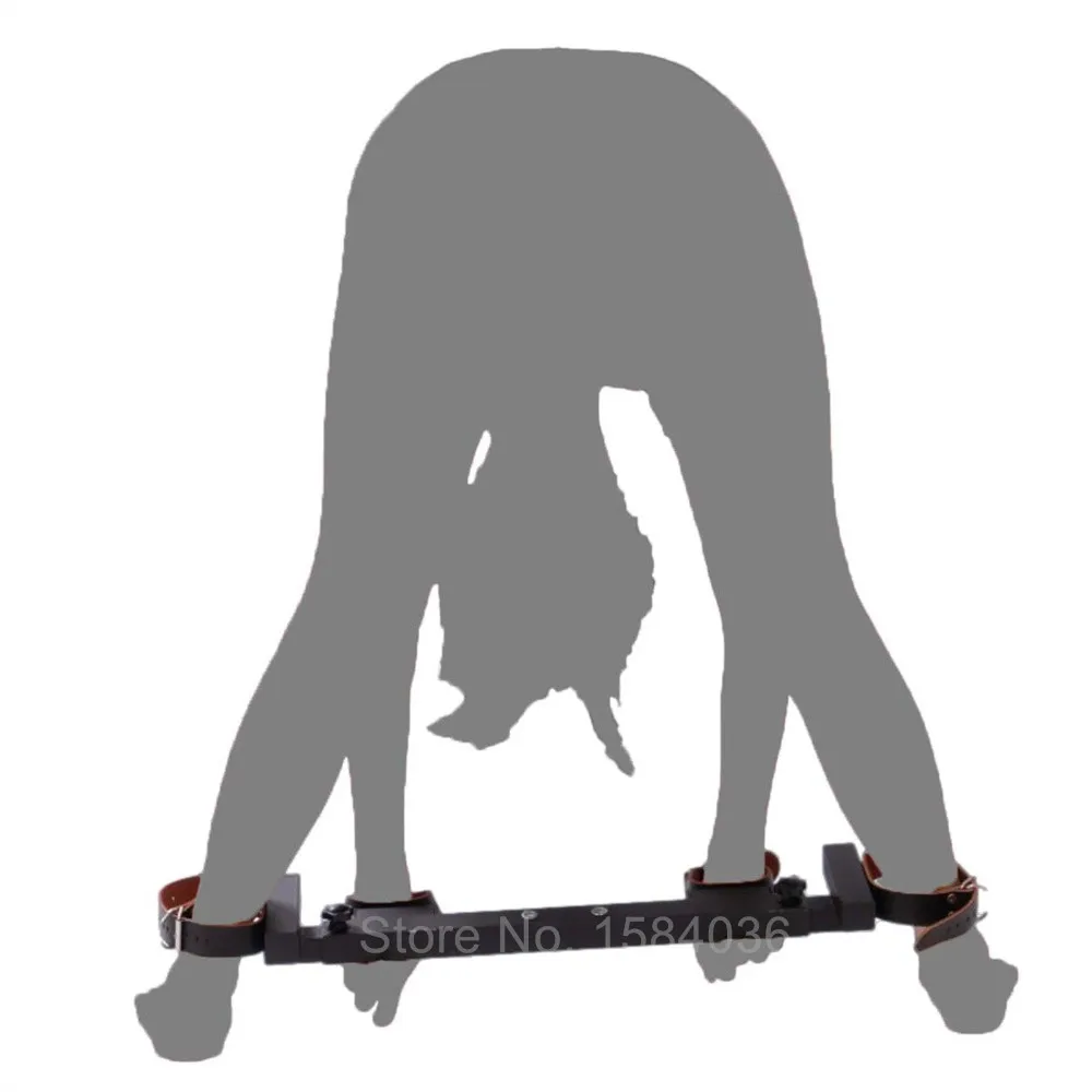 Dildo Mount BDSM Furniture Body Stand Bondage Frame Leg Splitter SM Goods Leather Handcuffs Anklecuff Couple Sex Toys for Adults