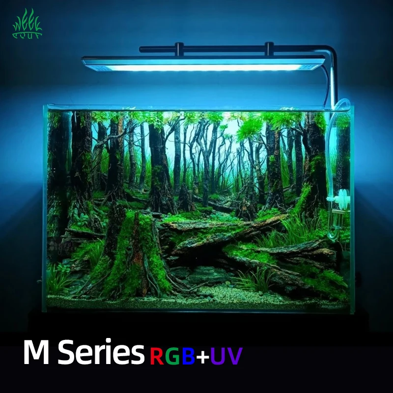 Week Aqua Ver.3 M300Pro-K RGB-UV LED Aquarium Light Water Grass