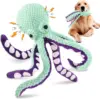 Large Squeaky Dog Toys- Plush Dog Toys with Soft Fabric for Small, Medium, and Large Dogs Daily Companionship, Training 1