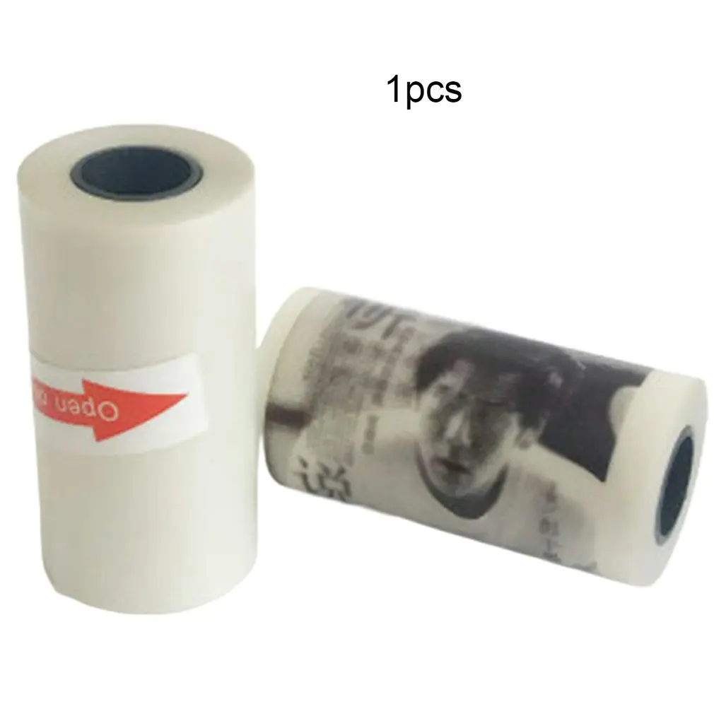 

Hot For Mini Thermal Printer Photo Printing Paper Adhesive Transparent Thermal Paper Clear Thermal Sticker Paper Fast Delivery