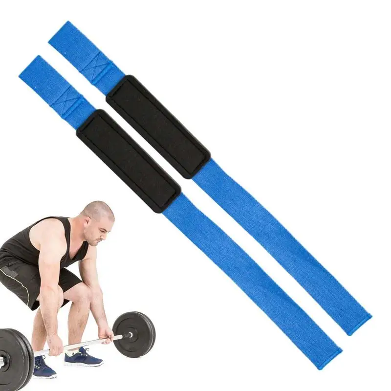 

1Pair Weightlifting Wrist Straps Strength Training Adjustable Non-slip Gym Fitness Lifting Strap Wrist Support Grip Band