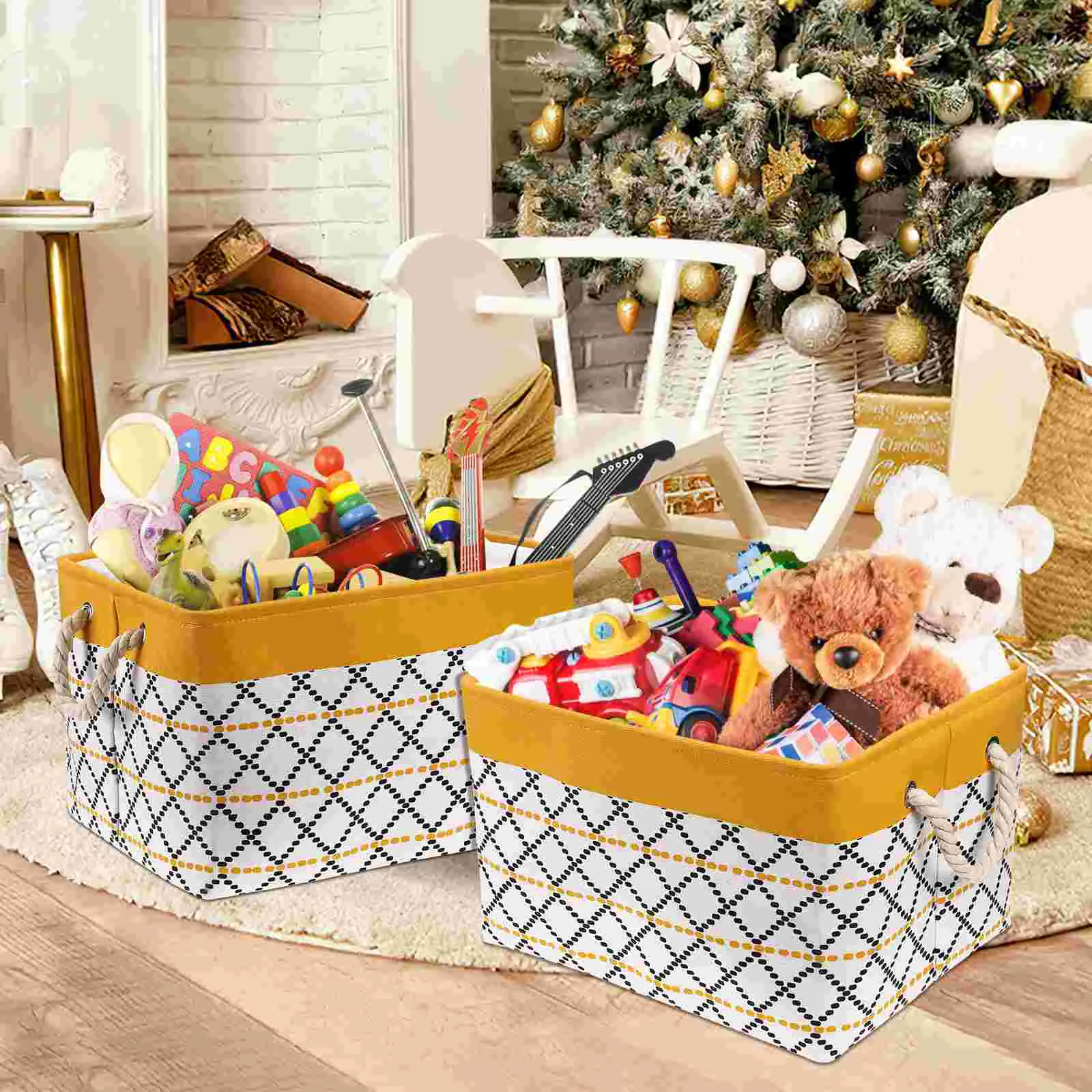 

Sundries Containers Storage Holders Baskets Laundry Oxford Cloth Home Toys Dirty Clothing Organizers Foldable