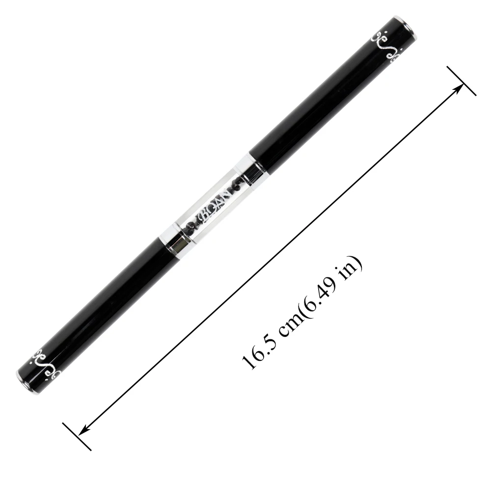 BQAN Double Head Nail Art Liner Brush Drawing Line Pen 5mm/7mm/9mm/11mm Nail Art Brushes Rhinestones Handle Manicure Art Tool 4