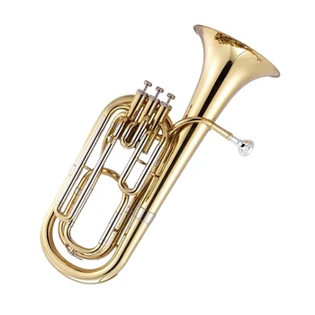 SEASOUND OOM High Quality Gold Baritone Horn JYBT754 Trumpet BB Tone