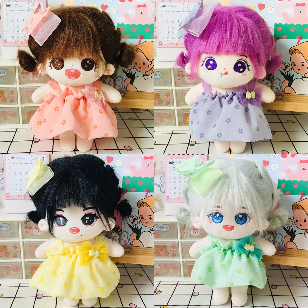 20cm Idol Doll Clothes for Plush Stuffed Toy Baby Doll's