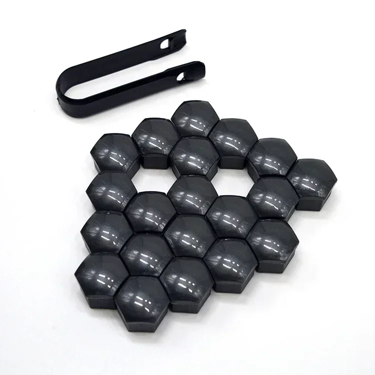 20-Piece Car Wheel Nut Protection and Decoration Caps - Anti-Rust Bolt Covers