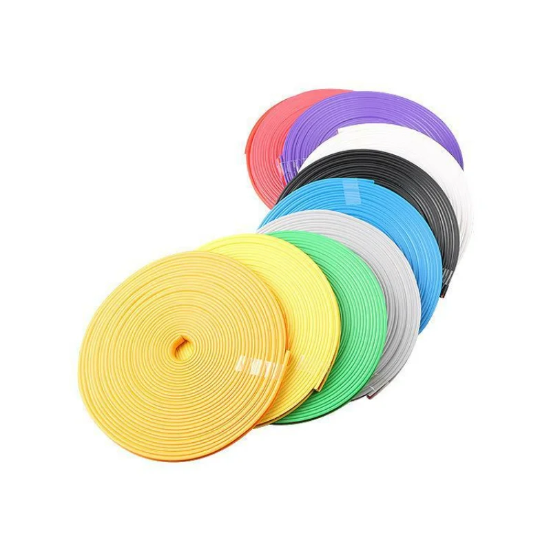 Universal Car Rim Protect Strip Wheel Edge Protector Car Wheel Sticker Tire Protection Care Covers Styling