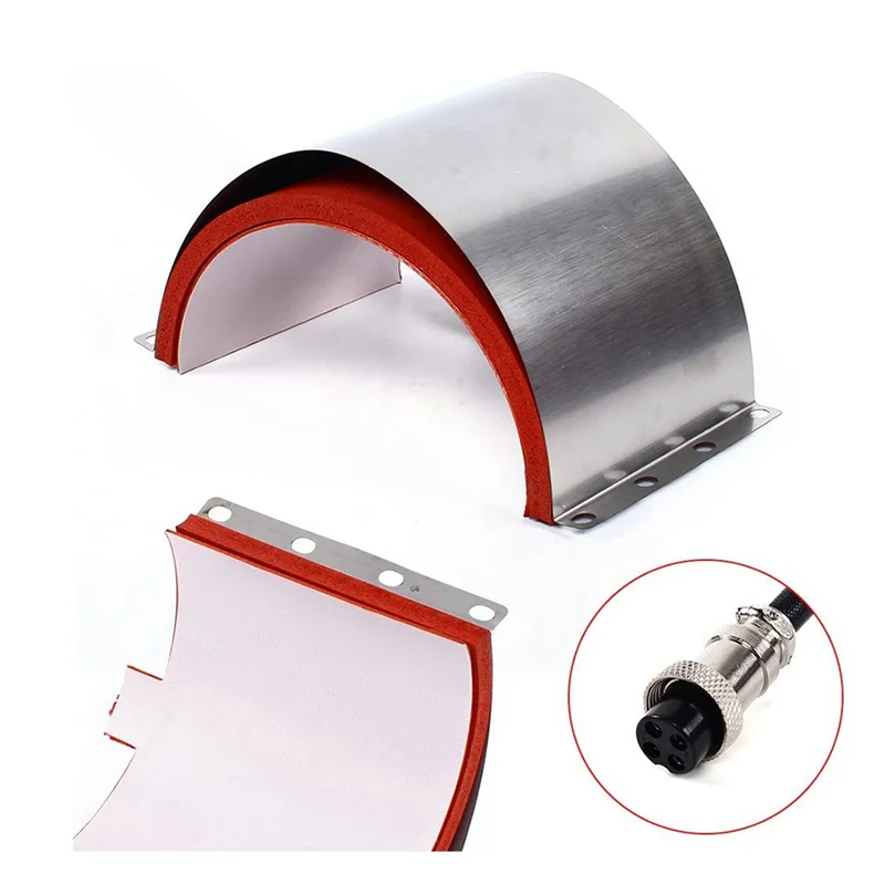 Mug Cup Press Heating Transfer Attachment,11Oz Mug Attachment Heating Elements.for Uneven and Arc Heat Transfer