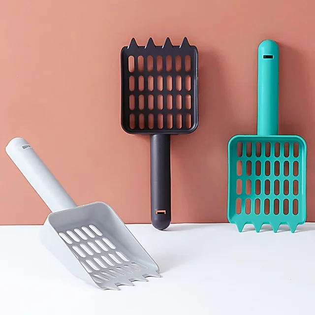 Cat Litter Scoop Large Hole Cat Sand Scoop Plastic Litter Scoops for Cats Toilet Cleaning Tool Hangingable Cats Sand Shovel Cat Litter Scoop Large Hole Cat Sand Scoop Plastic Litter Scoops for Cats Toilet Cleaning Tool Hangingable Cats Sand Shovel