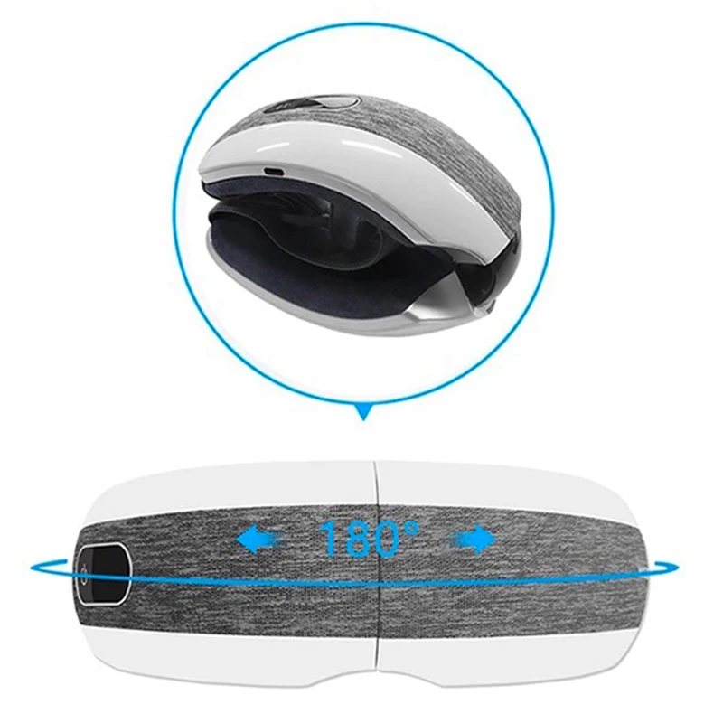 

SuperDeals 90% Off Electric Eye Massager Air Compression Heated For Tired Eyes Remove Dark Circles Bluetooth Music HealthBOX