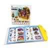 New Russian  Point Reading Book Early Education Finger Touch Learning Language Multifunctional Voiced E-book Toys Gift 3