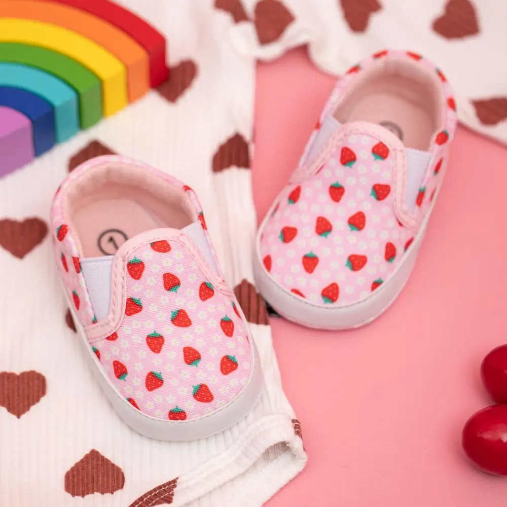 Newborns Shallow Infant Toddler Cute Shoes Baby Boy Girl Sneakers Anti-Slip Soft Flat First Walker Shoes 5
